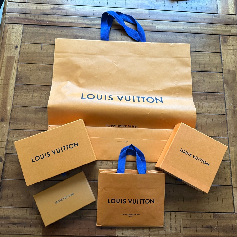 Louis Vuitton Empty Boxes & Bags